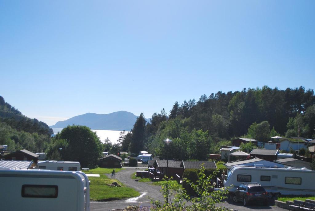 Sjoholt Camping Villa Buitenkant foto