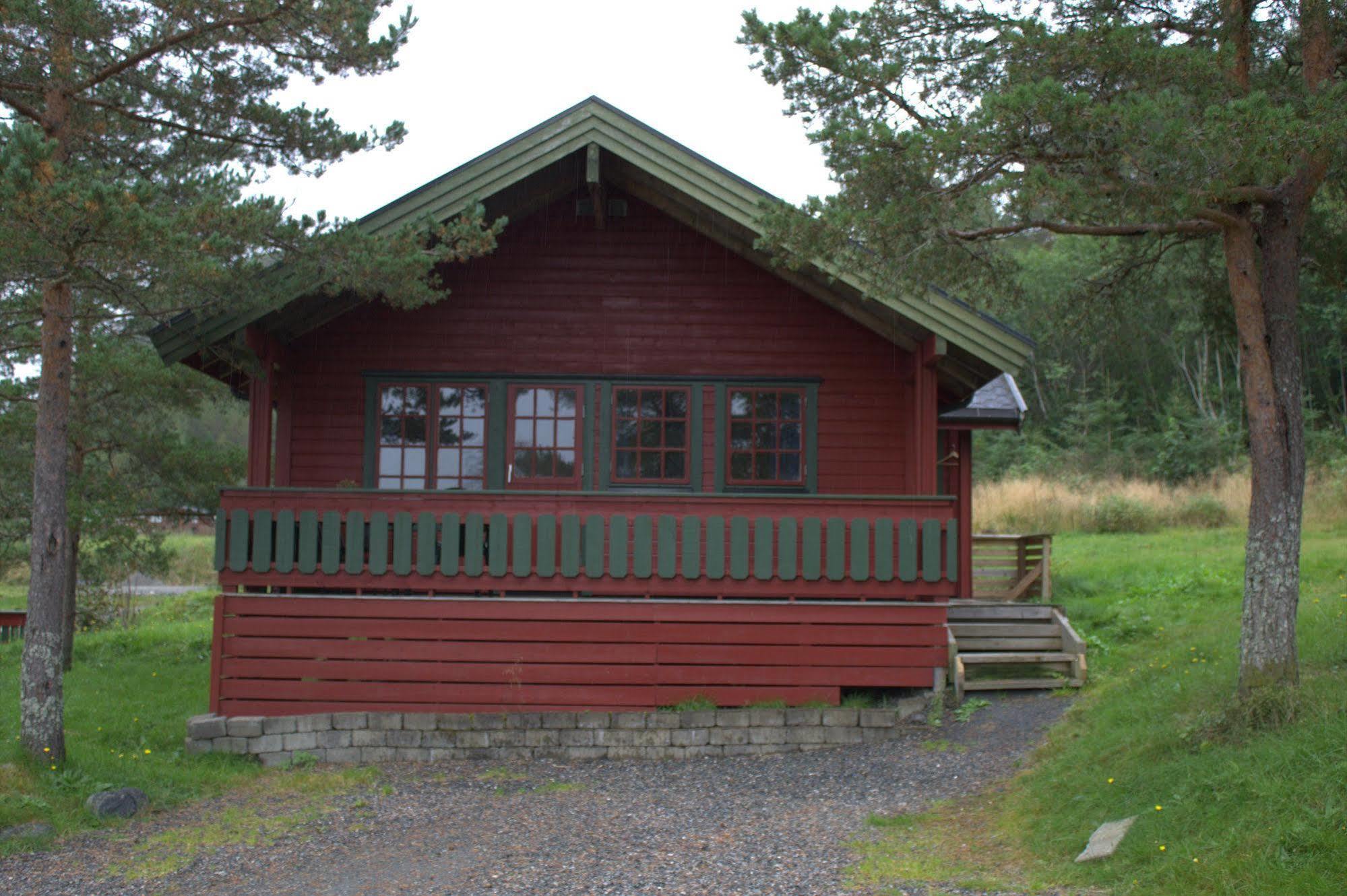 Sjoholt Camping Villa Buitenkant foto